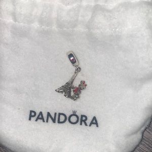 Pandora Minnie Mouse Eiffel Tower charm